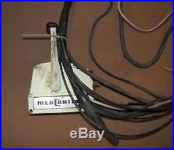 Old Style Vintage Mercury Control Box With 6 Pin Plug 45958A5 and 14 ft cables