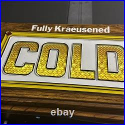 Old Style beer sign, light and action, 1977 vintage, looks great