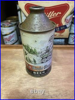 Old Style cone top beer can Old Style Brewing Co Lacrosse Wi Old Vintage