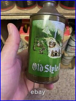 Old Style cone top beer can Old Style Brewing Co Lacrosse Wi Old Vintage