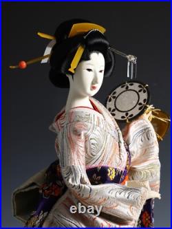 Old Vintage Japanese GEISHA Doll -Traditional Percussion Style- Sumire Doll