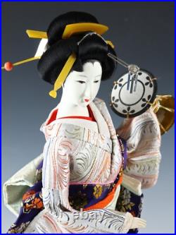 Old Vintage Japanese GEISHA Doll -Traditional Percussion Style- Sumire Doll