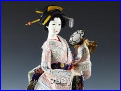 Old Vintage Japanese GEISHA Doll -Traditional Percussion Style- Sumire Doll