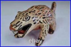 Old Vintage Mexican Aztec Style Pottery Animal Figure Mythical Rat Porcupine