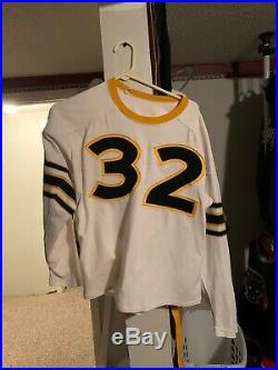 Old Vintage OAKLAND RAIDERS Style 1960 White Football JERSEY Sewn