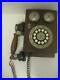 Old-Vintage-Wall-Phone-AT-T-Western-Electric-Antique-Style-Wood-RARE-Bell-s-EC-01-ivgs