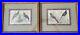 Pair-Of-Vintage-Lithographs-Birds-Painted-Old-style-Framed-Art-01-ennm