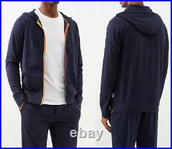 Paul Smith Stripe Jersey Hoodie Hooded Sweatshirt Sweater Jumper M