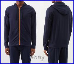 Paul Smith Stripe Jersey Hoodie Hooded Sweatshirt Sweater Jumper M