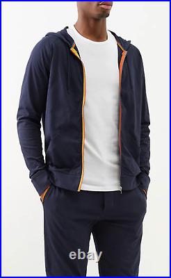 Paul Smith Stripe Jersey Hoodie Hooded Sweatshirt Sweater Jumper M