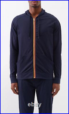 Paul Smith Stripe Jersey Hoodie Hooded Sweatshirt Sweater Jumper M