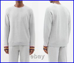 Paul Smith Stripes Jersey Sweatshirt Lounge-Shirt Sweater Jumper BNWT M