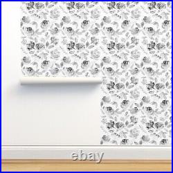 Peel-and-Stick Removable Wallpaper Vintage Floral Flower Old Style