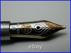 Pelikan M300 Nib 14c 585 Gold B Two Chicks Old Style Vintage Part Fountain Pen