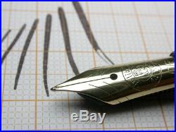 Pelikan M400 Old Style Flexible 14c 585 Gold Ef Vintage Extra Fine Nib Only Part