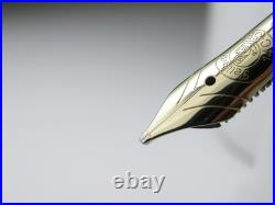 Pelikan M400 Vintage Old Style 14c 585 Broad Gold Nib Spare Part Fountain Pen B