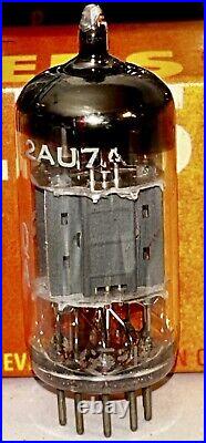 Philips Mullard 12au7a/Ecc82 Vintage Old Style Audio Tube TV7 Tests @ 80/82