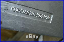 Polished Chrysler Hemi Valley Cover Finned Aluminum 331 354 392 Hot Rod Gasser