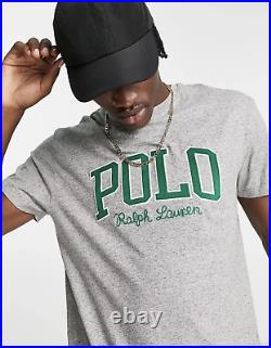 Polo Ralph Lauren 90s Big Logo Retro Tee Shirt Classic Fit Pure Cotton L