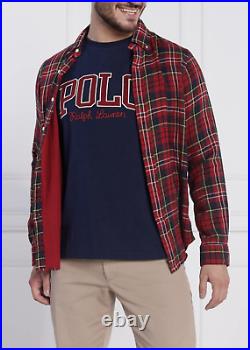 Polo Ralph Lauren 90s Big Logo Retro Tee T-Shirt Shirt Classic Fit Pure Cotton M