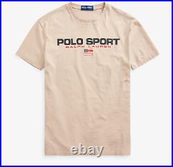 Polo Ralph Lauren Flag Logo Tee T-Shirt Classic Fit Pure Cotton Top BNWT L