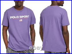 Polo Ralph Lauren Flag Logo Tee T-Shirt Classic Fit Pure Cotton Top BNWT M