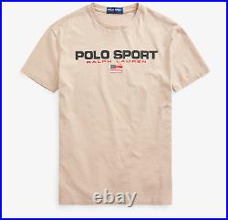 Polo Ralph Lauren Flag Logo Tee T-Shirt Classic Fit Pure Cotton Top BNWT S