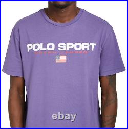 Polo Ralph Lauren Flag Logo Tee T-Shirt Classic Fit Pure Cotton Top Bnwt-Rrp