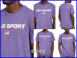 Polo Ralph Lauren Flag Logo Tee T-Shirt Classic Fit Pure Cotton Top Bnwt-Rrp