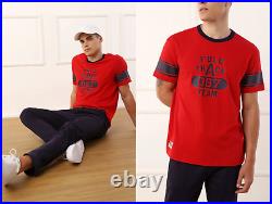 Polo Ralph Lauren Track Team Tee Shirt Classic Fit Pure Cotton Top L