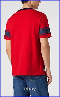 Polo Ralph Lauren Track Team Tee Shirt Classic Fit Pure Cotton Top L