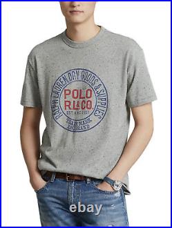 Polo Ralph Lauren Vintage Logo Tee T-shirt Shirt Classic Fit Cotton Top New XXL