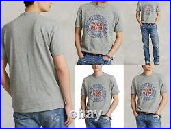 Polo Ralph Lauren Vintage Logo Tee T-shirt Shirt Classic Fit Cotton Top New XXL