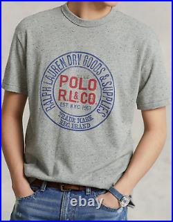 Polo Ralph Lauren Vintage Logo Tee T-shirt Shirt Classic Fit Cotton Top New XXL