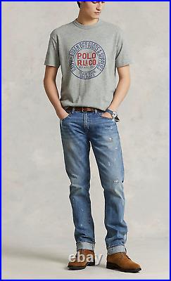 Polo Ralph Lauren Vintage Logo Tee T-shirt Shirt Classic Fit Cotton Top New XXL