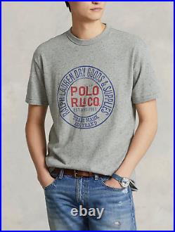 Polo Ralph Lauren Vintage Logo Tee T-shirt Shirt Classic Fit Cotton Top New XXL