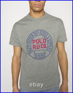 Polo Ralph Lauren Vintage Logo Tee T-shirt Shirt Classic Fit Cotton Top New XXL