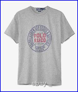 Polo Ralph Lauren Vintage Logo Tee T-shirt Shirt Classic Fit Cotton Top New XXL