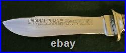 Puma Rare Vintage (1969, 53 Years Old) Stag 2 Knife Twin Set With Sheath & Box