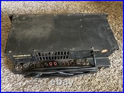 QSC a42 power amplifier tested turns on Vintage Old Style Heavy Duty As Is GS13