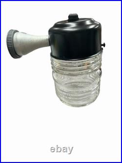 RARE Vintage Airstream 110v Porch Light Withold style angled receptacle, NOS