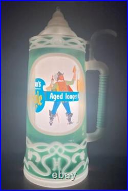 RARE Vintage Heileman's OLD STYLE Beer Stein MOTION Bar Light Sign! SEE VIDEO RARE Vintage Heileman's OLD STYLE Beer Stein MOTION Bar Light Sign! SEE VIDEO