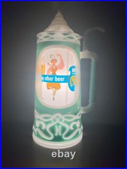 RARE Vintage Heileman's OLD STYLE Beer Stein MOTION Bar Light Sign! SEE VIDEO RARE Vintage Heileman's OLD STYLE Beer Stein MOTION Bar Light Sign! SEE VIDEO