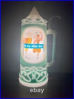 RARE Vintage Heileman's OLD STYLE Beer Stein MOTION Bar Light Sign! SEE VIDEO RARE Vintage Heileman's OLD STYLE Beer Stein MOTION Bar Light Sign! SEE VIDEO