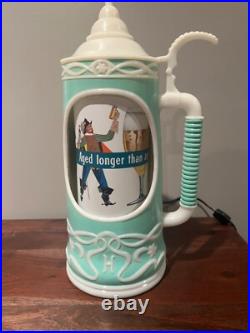 RARE Vintage Heileman's OLD STYLE Beer Stein MOTION Bar Light Sign! SEE VIDEO RARE Vintage Heileman's OLD STYLE Beer Stein MOTION Bar Light Sign! SEE VIDEO