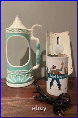 RARE Vintage Heileman's OLD STYLE Beer Stein MOTION Bar Light Sign! SEE VIDEO RARE Vintage Heileman's OLD STYLE Beer Stein MOTION Bar Light Sign! SEE VIDEO