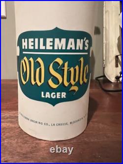 RARE Vintage Heileman's OLD STYLE Beer Stein MOTION Bar Light Sign! SEE VIDEO RARE Vintage Heileman's OLD STYLE Beer Stein MOTION Bar Light Sign! SEE VIDEO