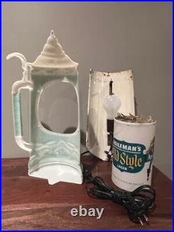 RARE Vintage Heileman's OLD STYLE Beer Stein MOTION Bar Light Sign! SEE VIDEO RARE Vintage Heileman's OLD STYLE Beer Stein MOTION Bar Light Sign! SEE VIDEO