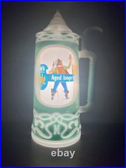 RARE Vintage Heileman's OLD STYLE Beer Stein MOTION Bar Light Sign! SEE VIDEO RARE Vintage Heileman's OLD STYLE Beer Stein MOTION Bar Light Sign! SEE VIDEO