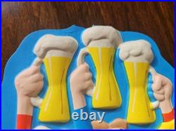 RARE Vintage Heileman's Old Style Die Cut Beer Sign